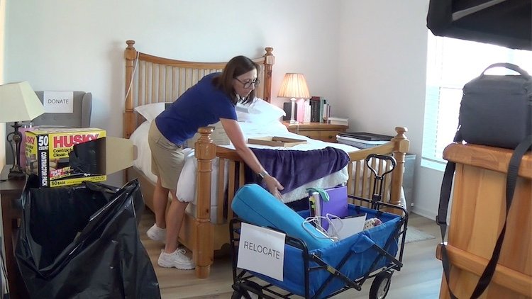 Me on my decluttering journey